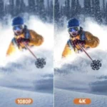 Action Camera 4K 30fps WiFi 170 Degree Wide Angle Underwater Waterproof Helmet Video Recording Cameras Sport Cam (4K Action Camera) - Image 3