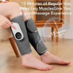 Calf Massager for Pain Relief | Air Compression Technology | LCD Screen Display | 3 Adjustable Modes for Customized Relief | 3-Speed Settings | Rechargeable & Lightweight | Single Unit - Image 2