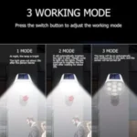 Security Motion Sensor Light with Remote - Image 3
