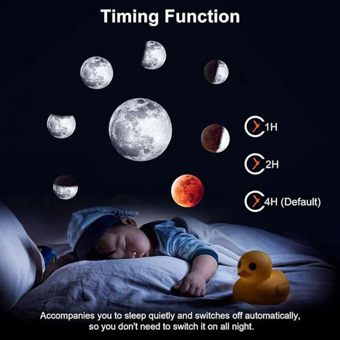 Galaxy Projector for Bedroom, 12 in 1 Star Projector with HD Realistic Planetarium, LED Space Galaxy Lamp, White - Image 2