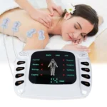AcuPhysio Electronic Pulse Body Massager Therapy Stroke Slimming Machine For Pain Relief&Fitness Acupuncture Therapy Machine English Version For Pain Relief&Fitness